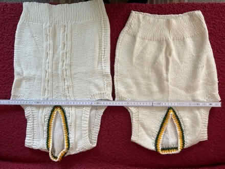 Photo of free 2x sleeveless child’s Cricket jumpers (Hertford SG14) #1