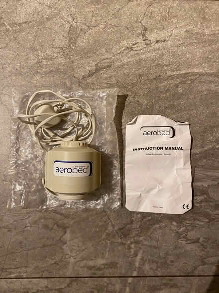 Photo of free Aerobed raised double airbed with headboard (Kington St Michael SN14) #2