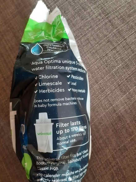 Photo of free Aqua Optima water jug cartidges (South Newbury RG14) #2