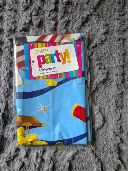 Photo of free Plastic kids party tablecloth (Sundon Park LU3) #1