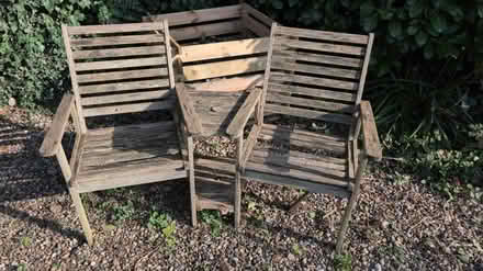 Photo of free Love seat (Bishop's Stortford) #1