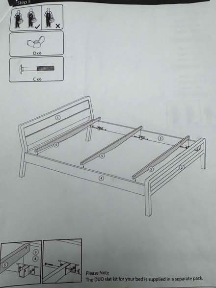 Photo of free Habitat Radius Bed-double (Harborne B17) #2