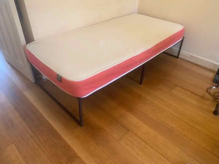 Photo of free Single bed and mattress (Olympia W14) #1