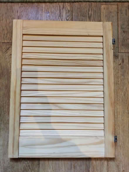 Photo of free Pine louvre cupboard doors (Meersbrook S8) #4