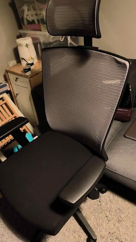 Photo of free Black office Desk chair (Dublin 16) #1