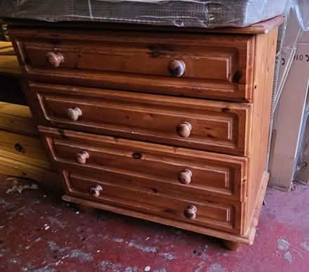 Photo of free Wooden chest of drawers (Mobberley WA16) #1