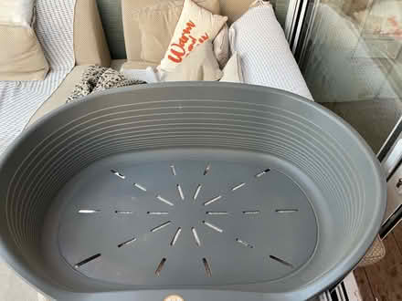 Photo of free Large plastic dog bed (Beacontree Heath RM8) #2