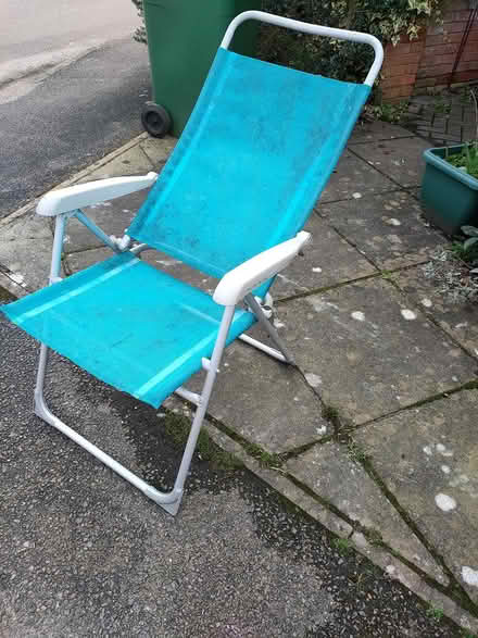 Photo of free 2 Garden recliner chairs (Liphook) #1
