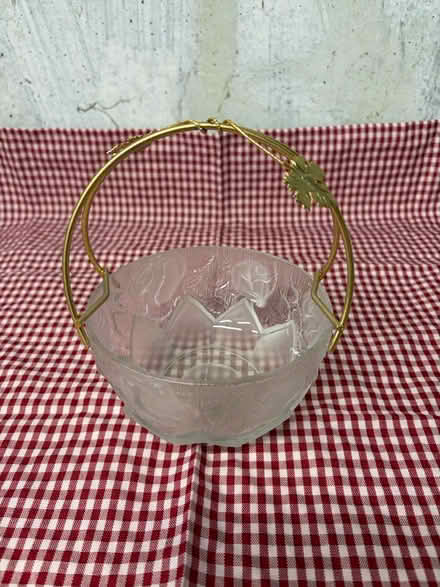 Photo of free Frosted Glass Rose Bowl (Belmont, MA) #2