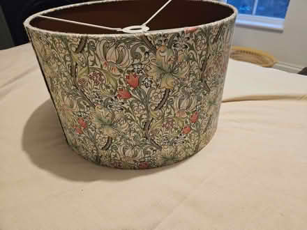 Photo of free Large William Morris lightshade (Kenilworth CV8) #1