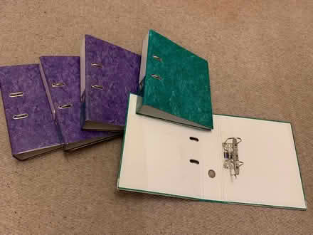 Photo of free A4 Lever Arch Files (Chester CH4) #1