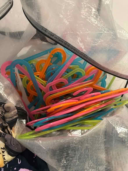 Photo of free Bag of ikea hangers (CR2) #1