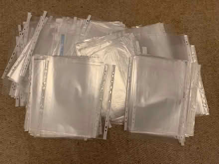 Photo of free A4 plastic hole punched pockets (Chester CH4) #1