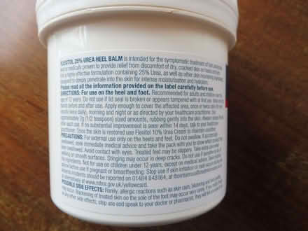 Photo of free 1 to 3 Tubs of Heel Balm (Eaton Ford PE19) #2