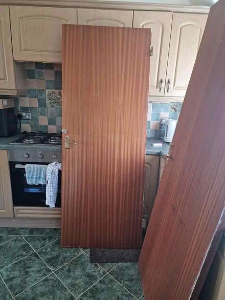 Photo of free Sapele wood internal doors x4 (Lowedges S8) #3