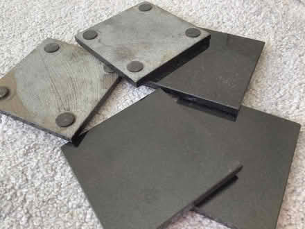 Photo of free Used 5 black glass coasters (Childwall L16) #2