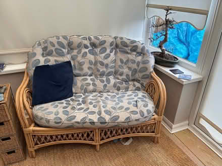 Photo of free Conservatory settee and chair (Walton Vale Liverpool) #1