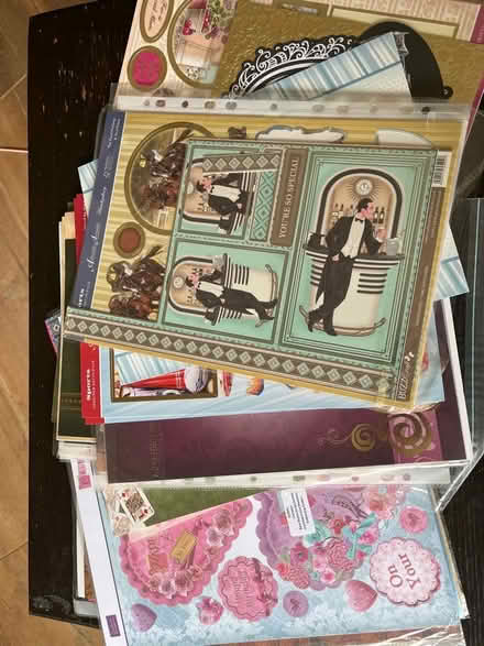 Photo of free Card making items (West Oxfordshire OX28) #1