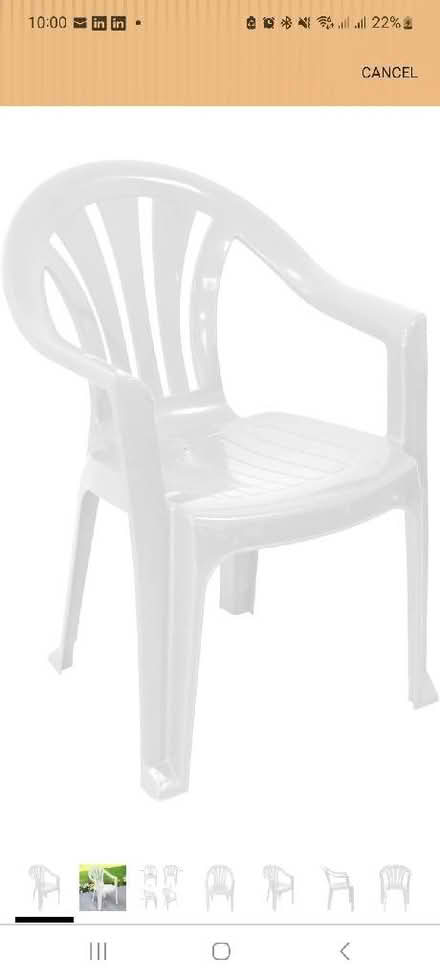 Photo of Plastic Garden chairs (Norcot RG30) #1