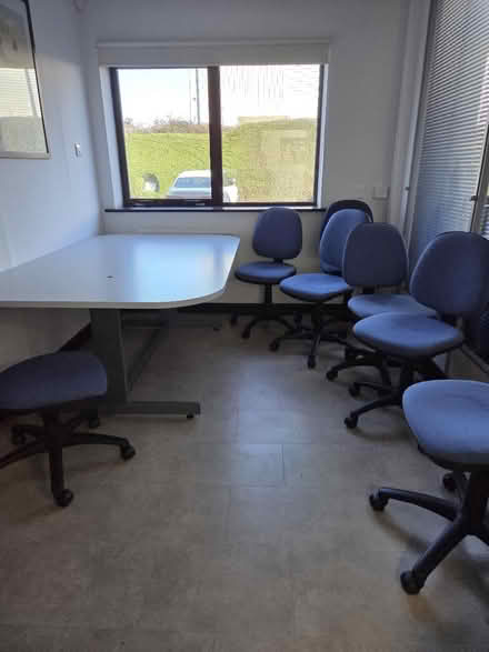 Photo of free Office table and chairs (BB1 5SJ) #1