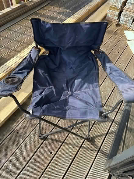 Photo of free Blue fold up chair (Downley HP13) #1