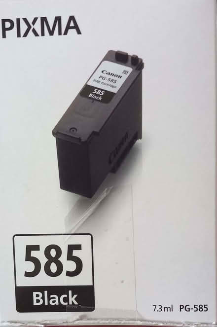 Photo of free Printer Ink Canon Pixma Black 585 (Ulverley Green B92) #1