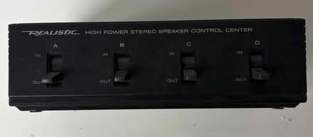 Photo of free Speaker control center (Belmont, MA) #1
