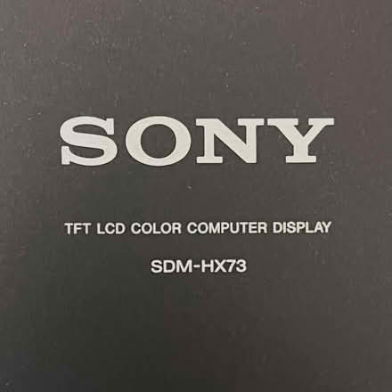 Photo of free Sony Computer Monitor (BR6) #4