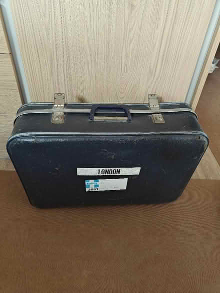 Photo of free Old fashioned suitcase (Woking GU22) #2