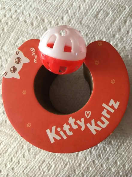 Photo of free Kitty Kurlz cat toy (Stelling Rd/Waterford Dr area) #2