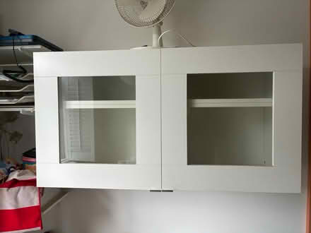 Photo of free Shelf unit, doors with windows (Streatham SW16) #1