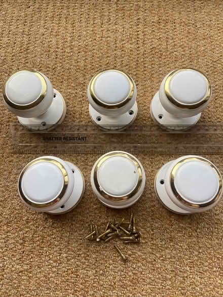Photo of free 3 pairs of ceramic door handles (IP22 2QZ) #1