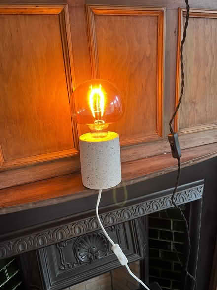 Photo of free Ikea side lamp 30cm tall 10cm wide (G12 9RY - Hyndland) #1