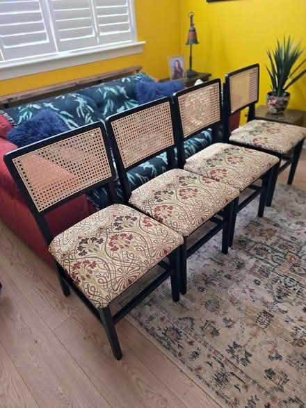 Photo of free 4 Laura James dining chairs (ML10 6NW) #1