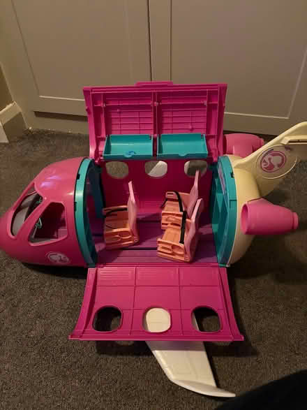 Photo of free Barbie airplane toy (CR8 kenley.) #2