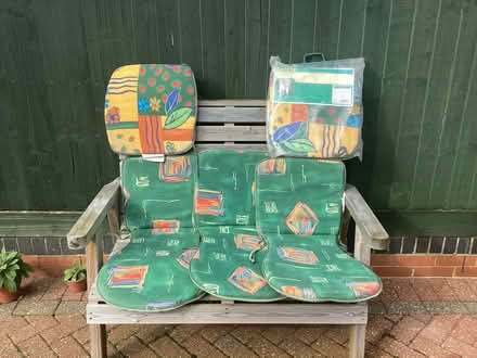 Photo of free Garden chair cushions (Cherwell Heights OX16) #1
