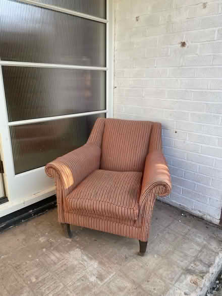 Photo of free Old armchair for refurbishment (Marple SK6) #1