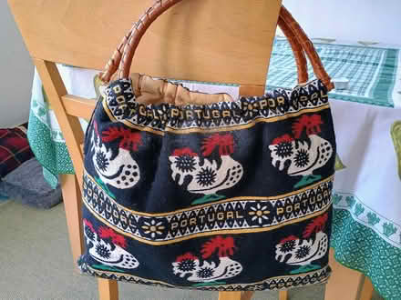 Photo of free Cloth bag with bamboo handles (Monkstown, County Dublin) #1