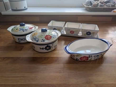 Photo of free Ceramic cookware set (Bicester, OX26 6 (Garth Park)) #2