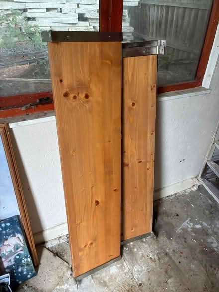 Photo of free 3 wooden shelves (Doddinghurst CM15) #2