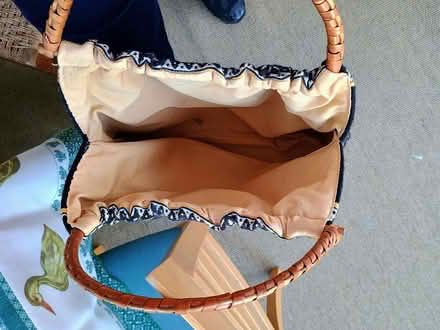 Photo of free Cloth bag with bamboo handles (Monkstown, County Dublin) #2