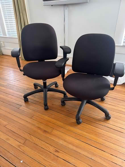 Photo of free Black Ergonomic Office Chairs (Montrose/Museum District) #1