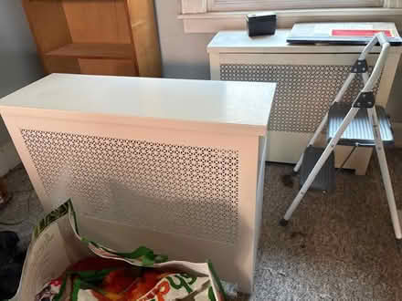 Photo of free 3 Metal Radiator covers (Flushing) #1