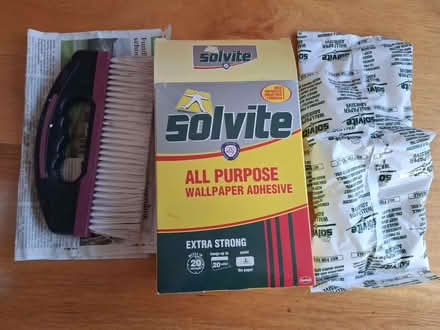 Photo of free Wallpaper paste and brush (New Marston OX3) #1