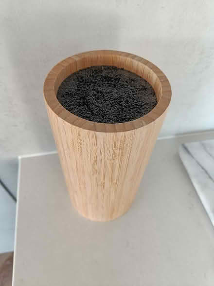 Photo of free Universal bamboo knife block (Hove BN3) #2