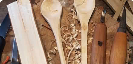 Photo of Wooden Spoon whittling equipment (Southwick Green) #1