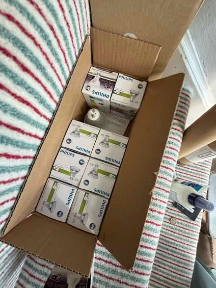 Photo of free Light bulbs (Crown Wood RG12) #2