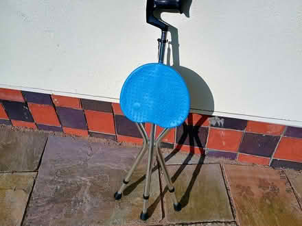 Photo of free Folding stool (Monkstown, County Dublin) #1