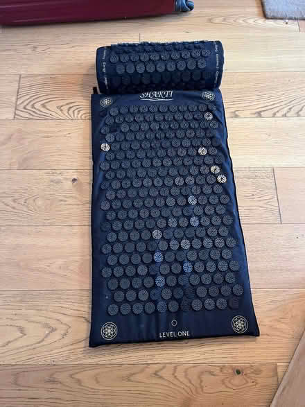 Photo of free Shakti Mat and pillow - not used (G12 9RY - Hyndland) #1