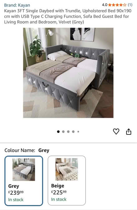 Photo of free Double pull out bed (Datchet SL3) #1